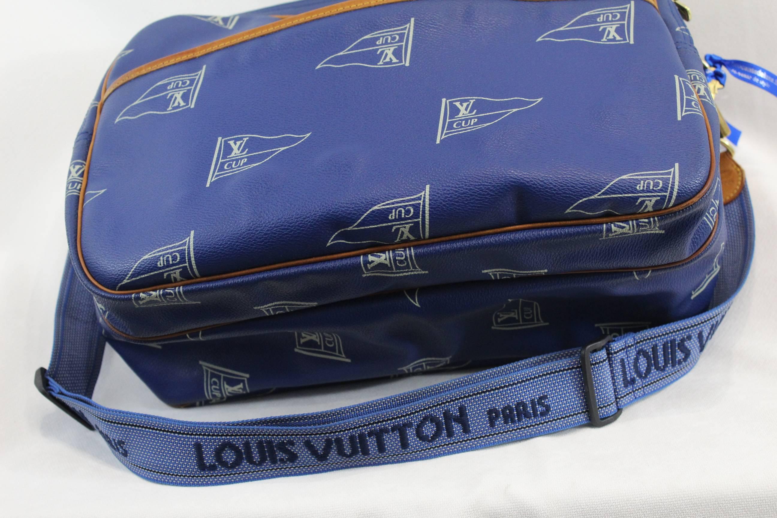 Purple Rare Louis Vuitton LV Cup Messenger Bag.  For Sale