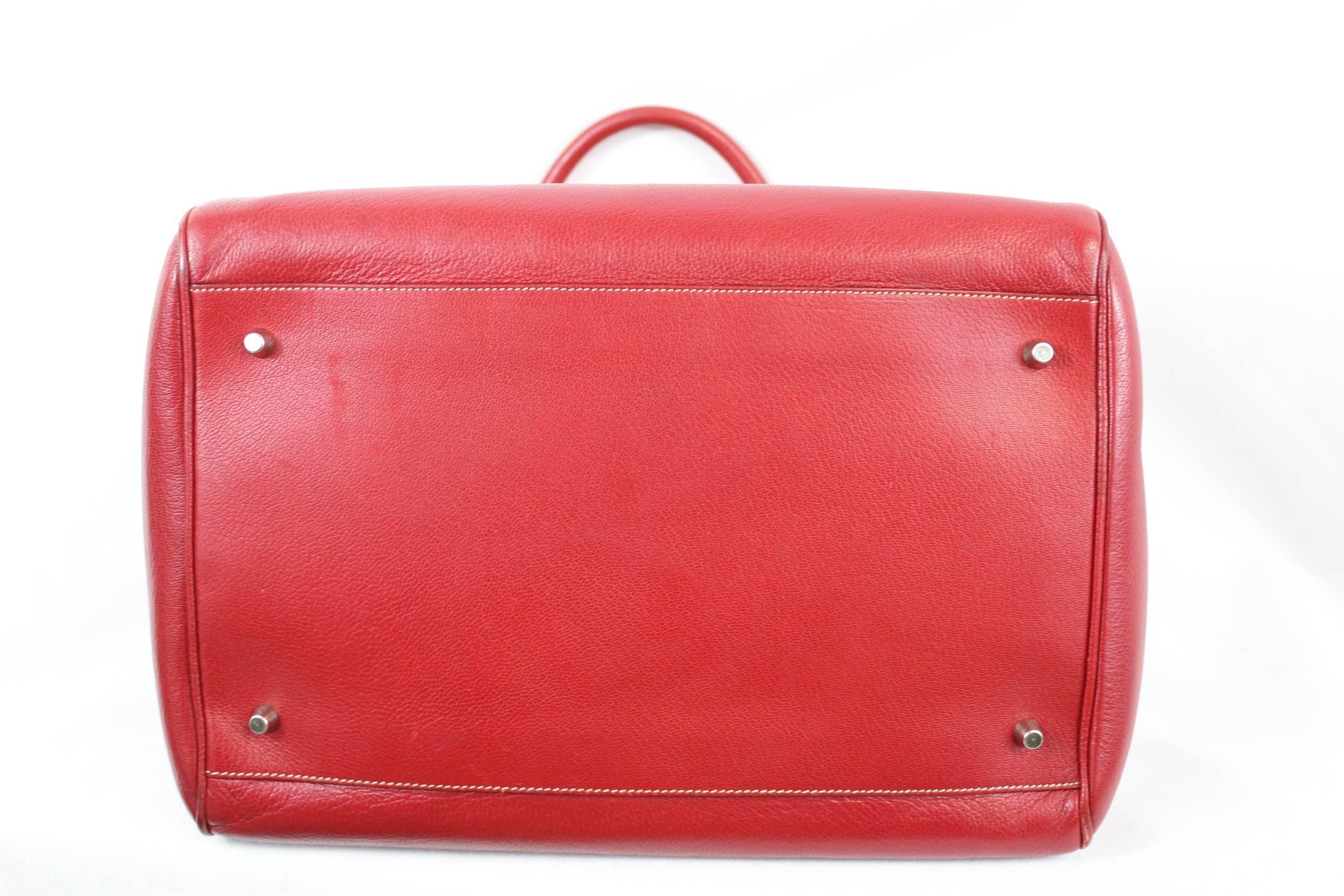 madras red bag