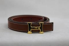 Hermes mini Constance Belt. Size 29 inches.