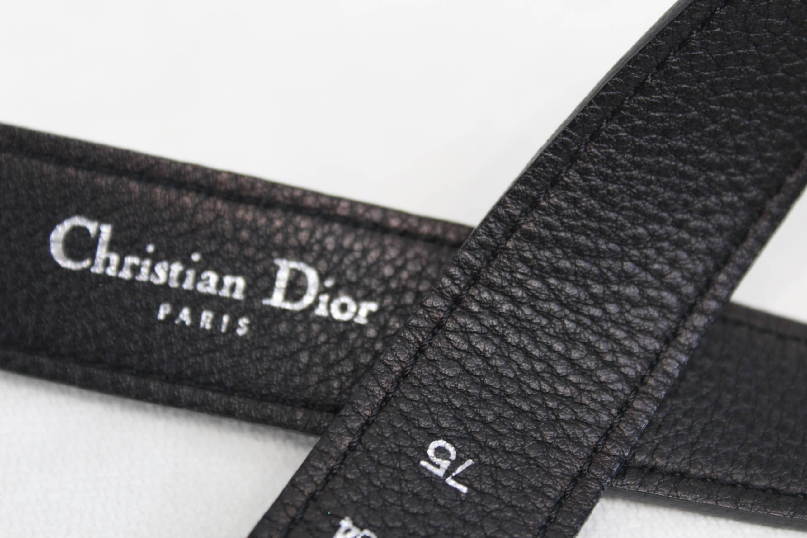 Women's Christian Dior Vintage Stainlees steel belt