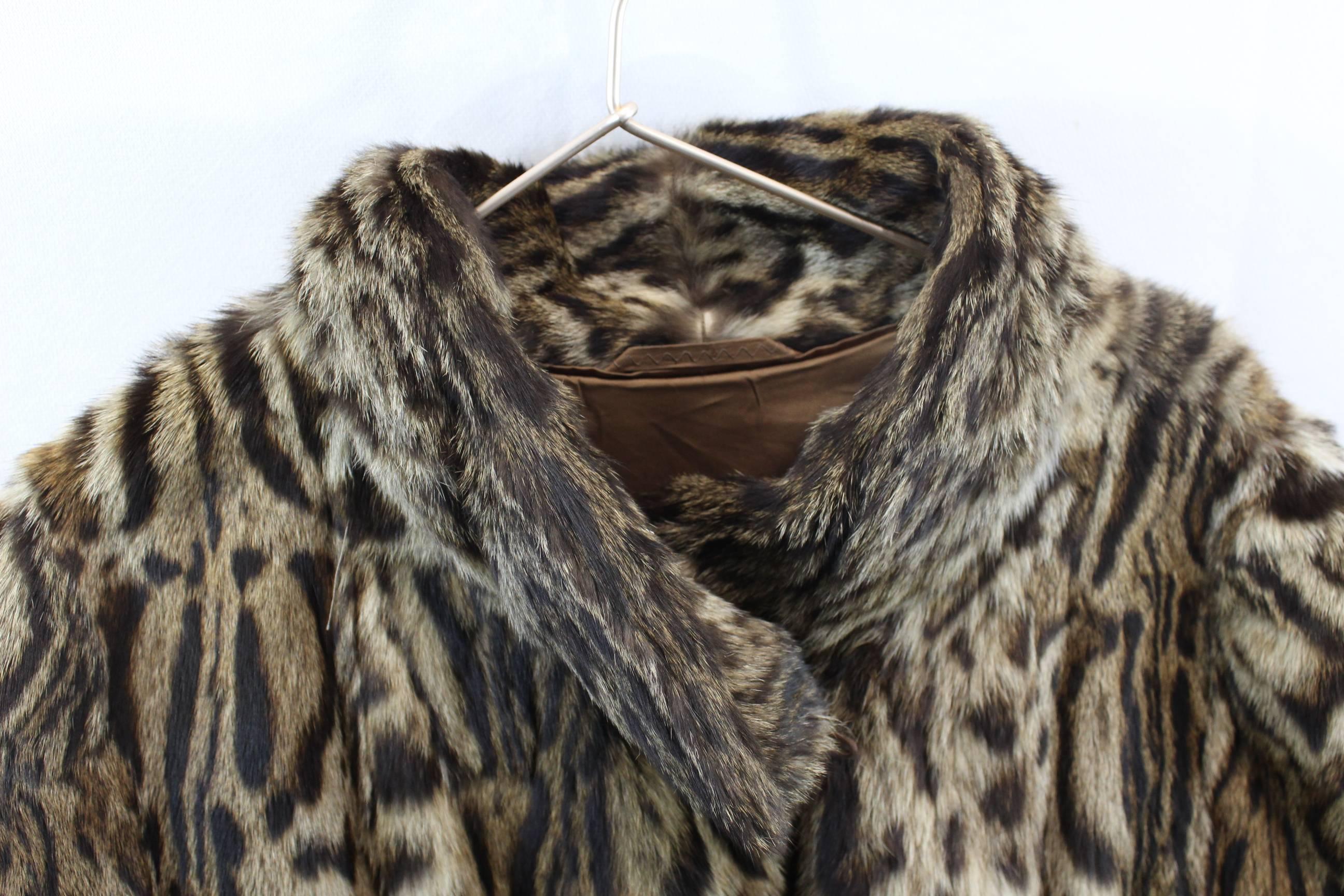 cat fur jacket