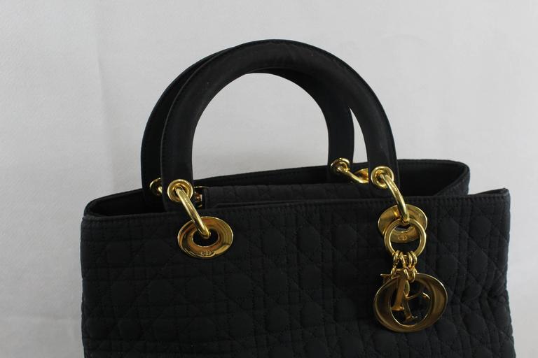 Vintage Nylon Lady Dior Tote Bag For Sale at 1stDibs vintage lady