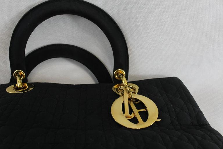 Vintage Nylon Lady Dior Tote Bag For Sale at 1stDibs vintage lady
