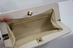 Chanel Nude 2016 Leather Clutch. sample from Runway