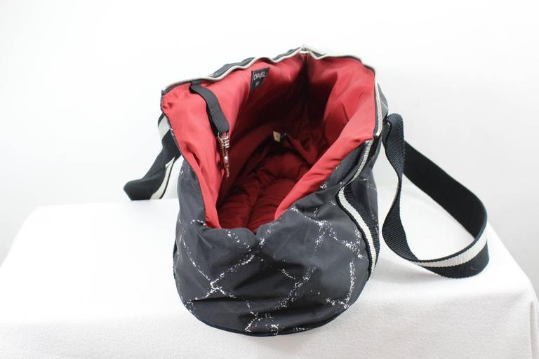 Chanel Lovely Canvas pet Puppy Carrier at 1stDibs chanel_lovely