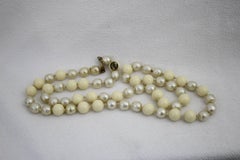 Vintage 1985 Chanel Fake Pearls 37 inches Necklace