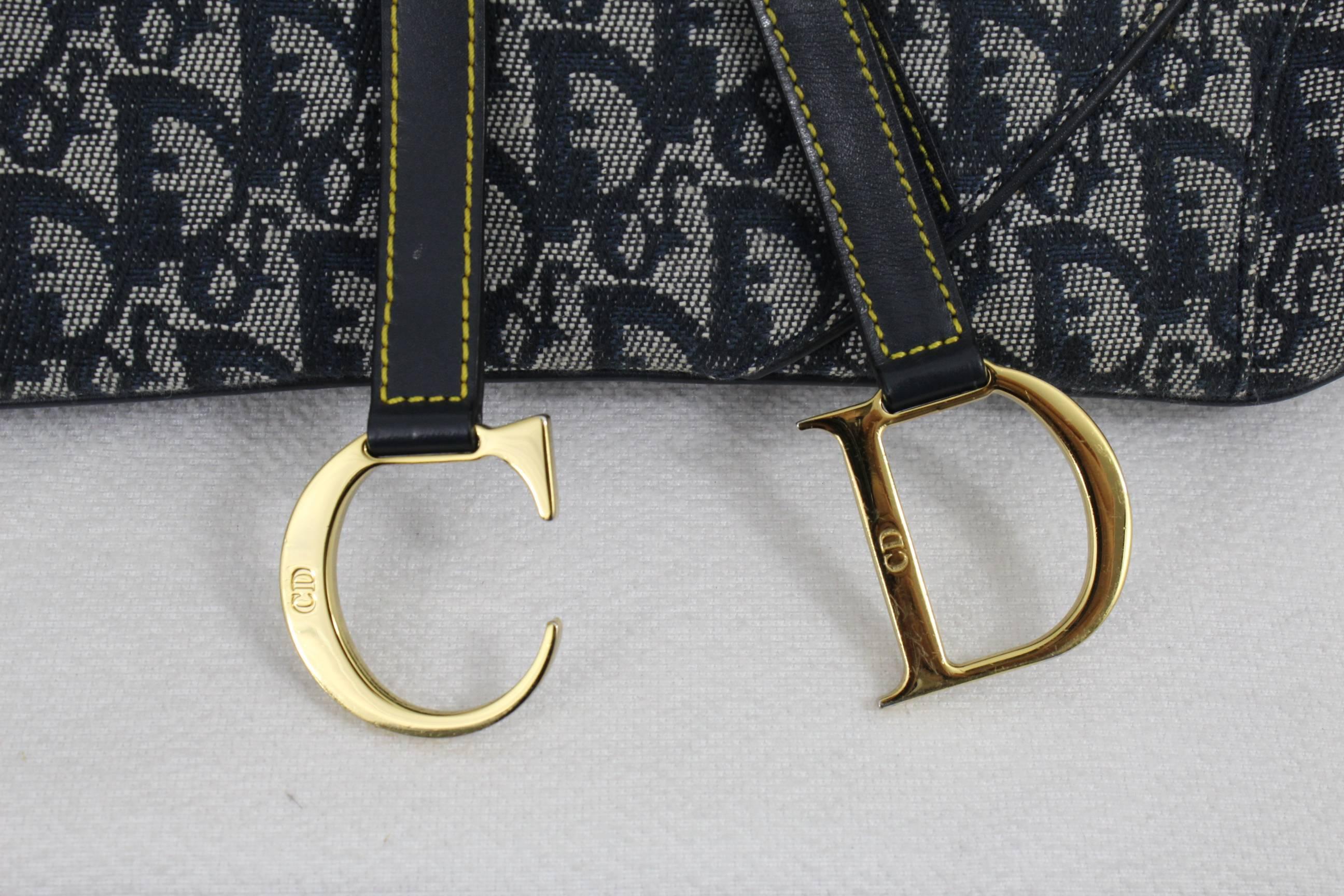 Christian Dior Monogram Canvas Ban with Golden Hardware 1