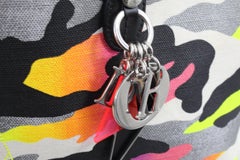 2011 Christian Dior Limited Edition by Anselm Reyle Coated Canvas  Bag