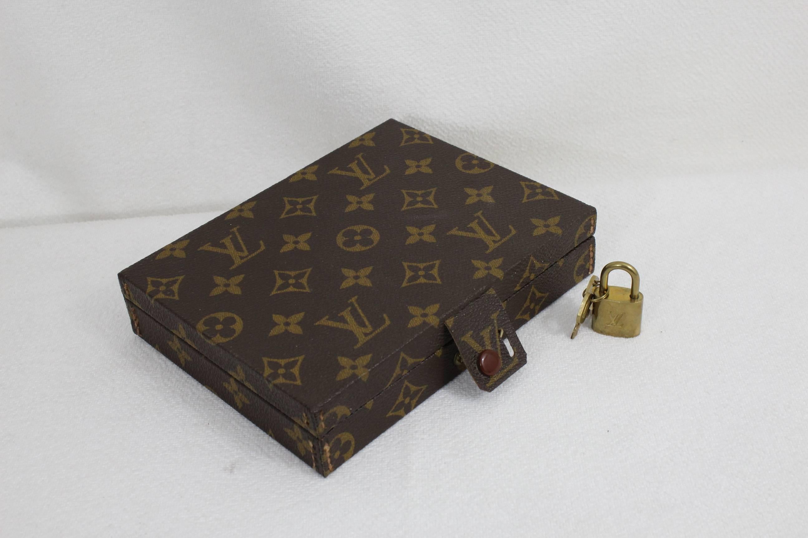 louis vuitton jewelry box vintage