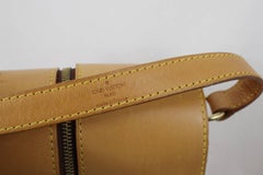 Vintage 1996 Louis Vuitton Natural leather Wine Bottle Case / Bag