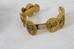 Chanel Vintage Golden Bangle Bracelet