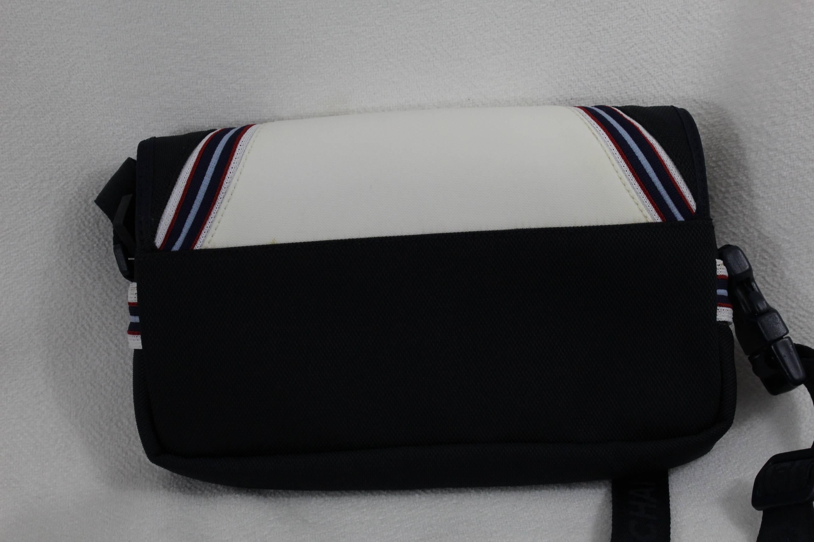 Chanel Sportswear Nylon Bag with mademoiselle Clasp.  For Sale 1