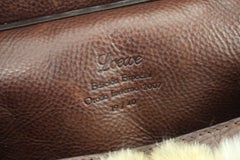 Loewe Limited Edition Leather and Fur Travel Bag, 2007