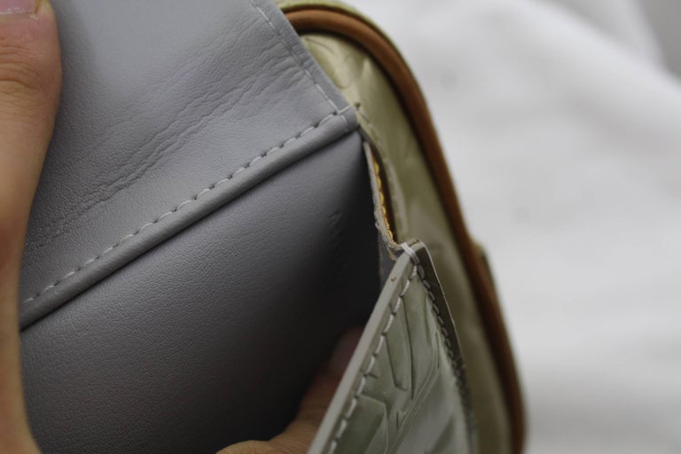 Louis Vuitton Green Patented Leather Bum Bag at 1stdibs
