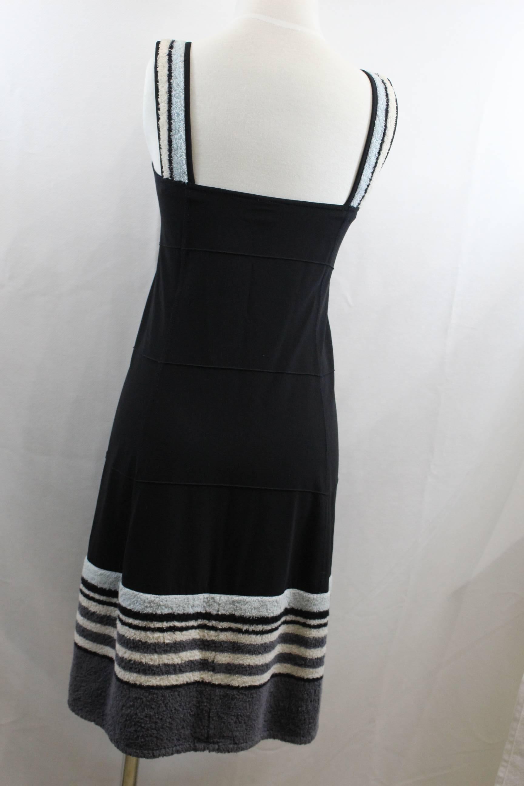 Chanel Summer Nylon Black Dress For Sale 1