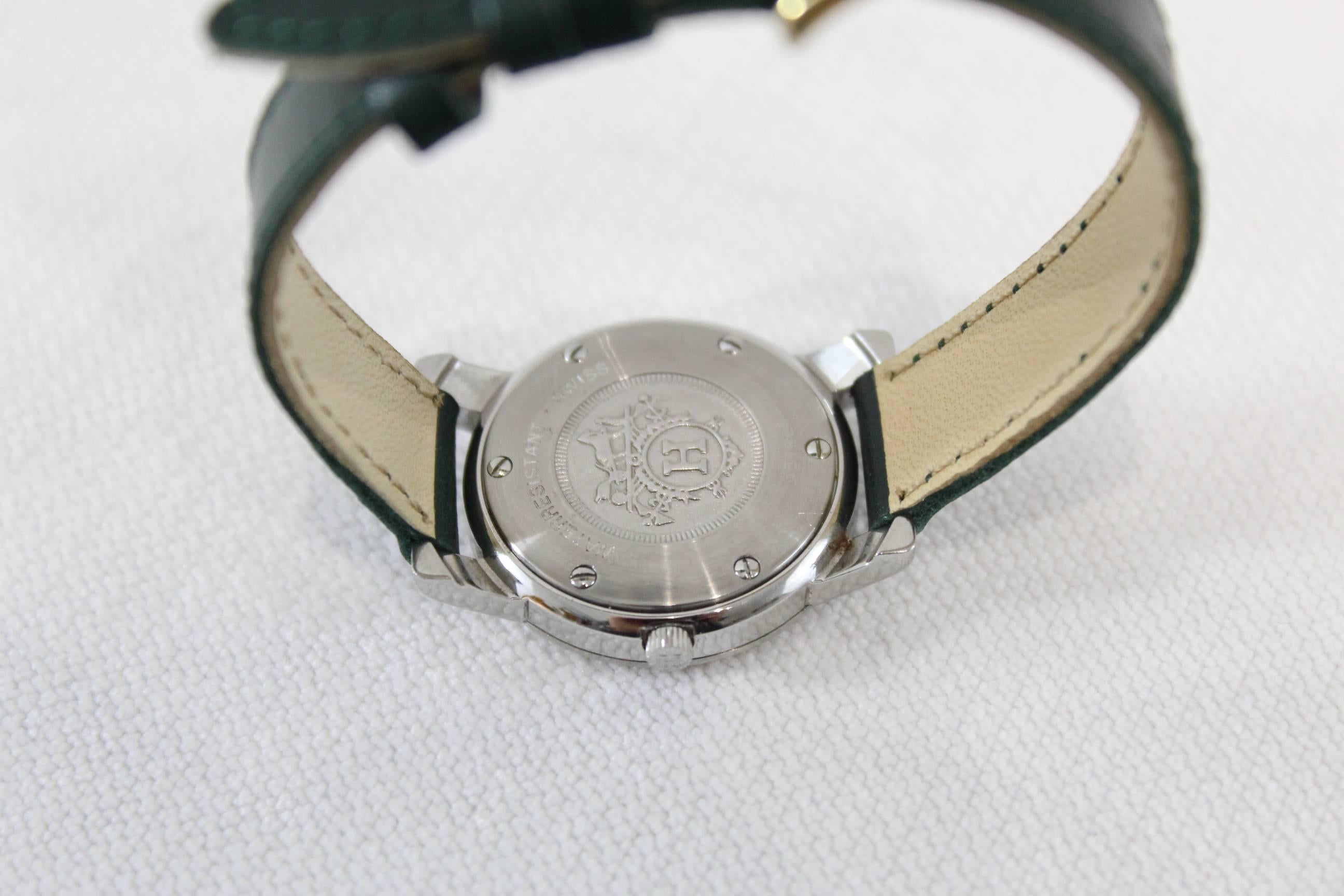 hermes quartz watch vintage
