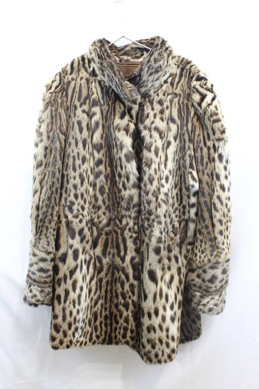 Awesome Wild Cat Fur Coat at 1stDibs | wild cat fur coats, cat fur ...