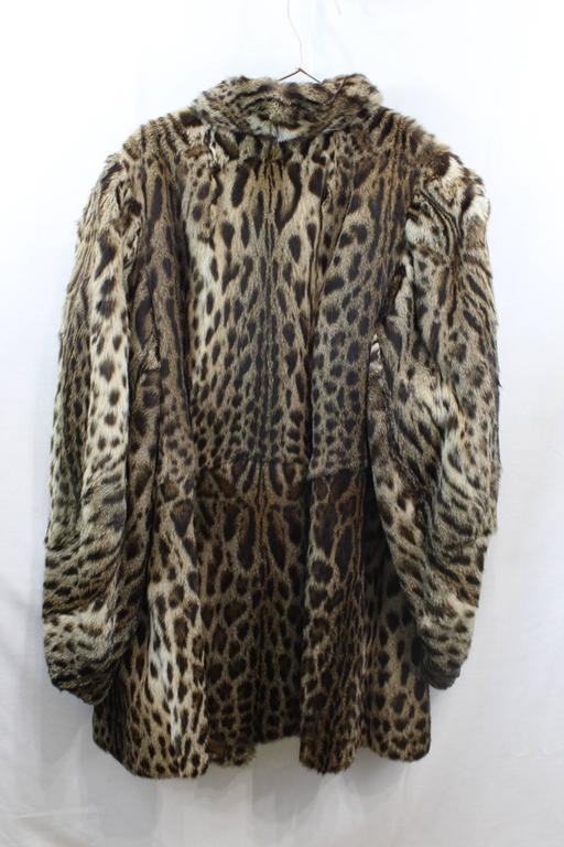 Awesome Wild Cat Fur Coat at 1stDibs wild cat fur coats, cat fur