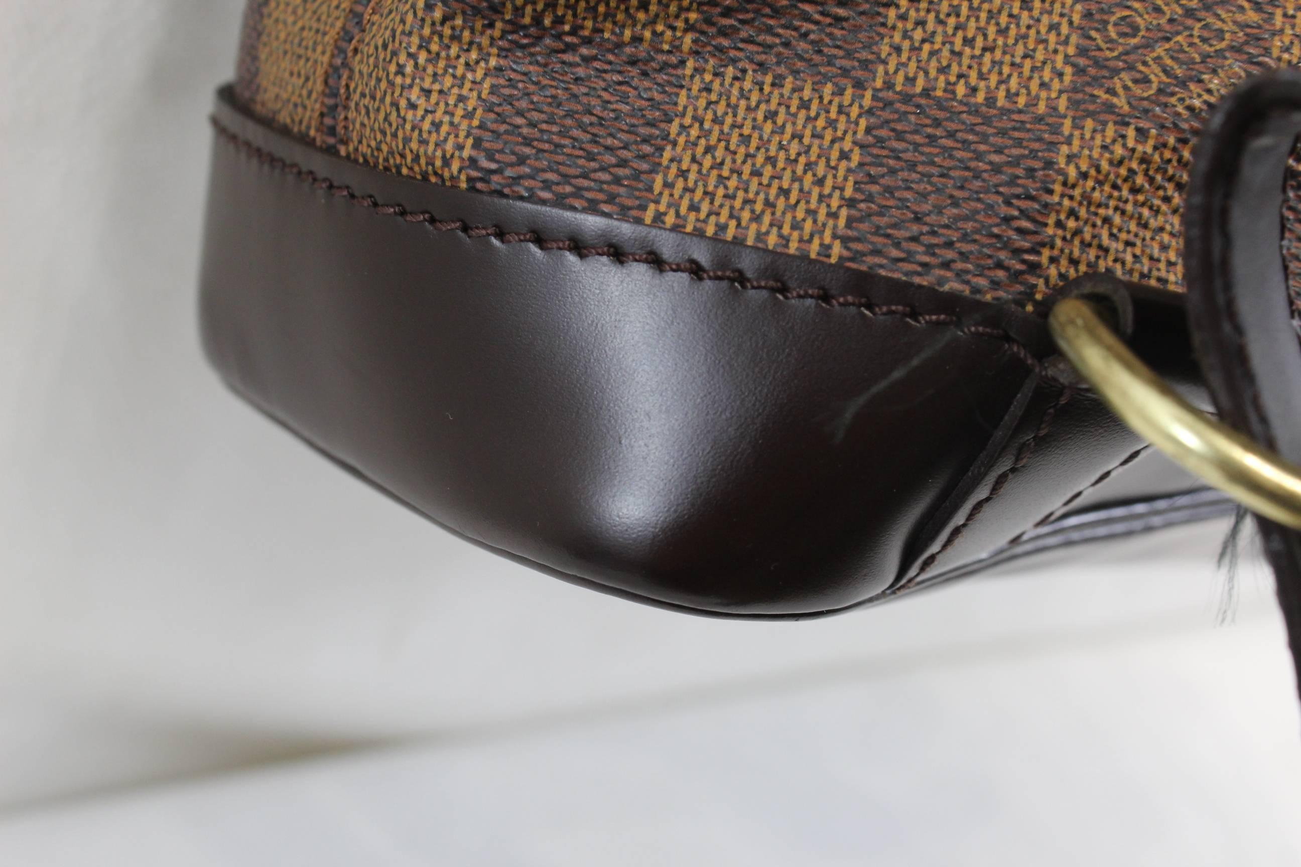 Louis Vuitton Soho Backpack in damier Ebene Canvas and brown Leather 2
