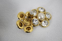 Beautiful Chanel Gold Plated Earrings