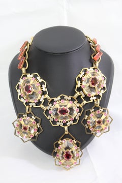 Lanvin Impressive Crystal Couture Necklace