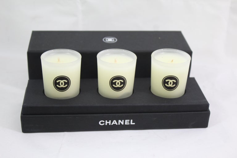 Chanel VIP Gift Candle Set at 1stDibs | chanel candle set, vip gift chanel, chanel  candles