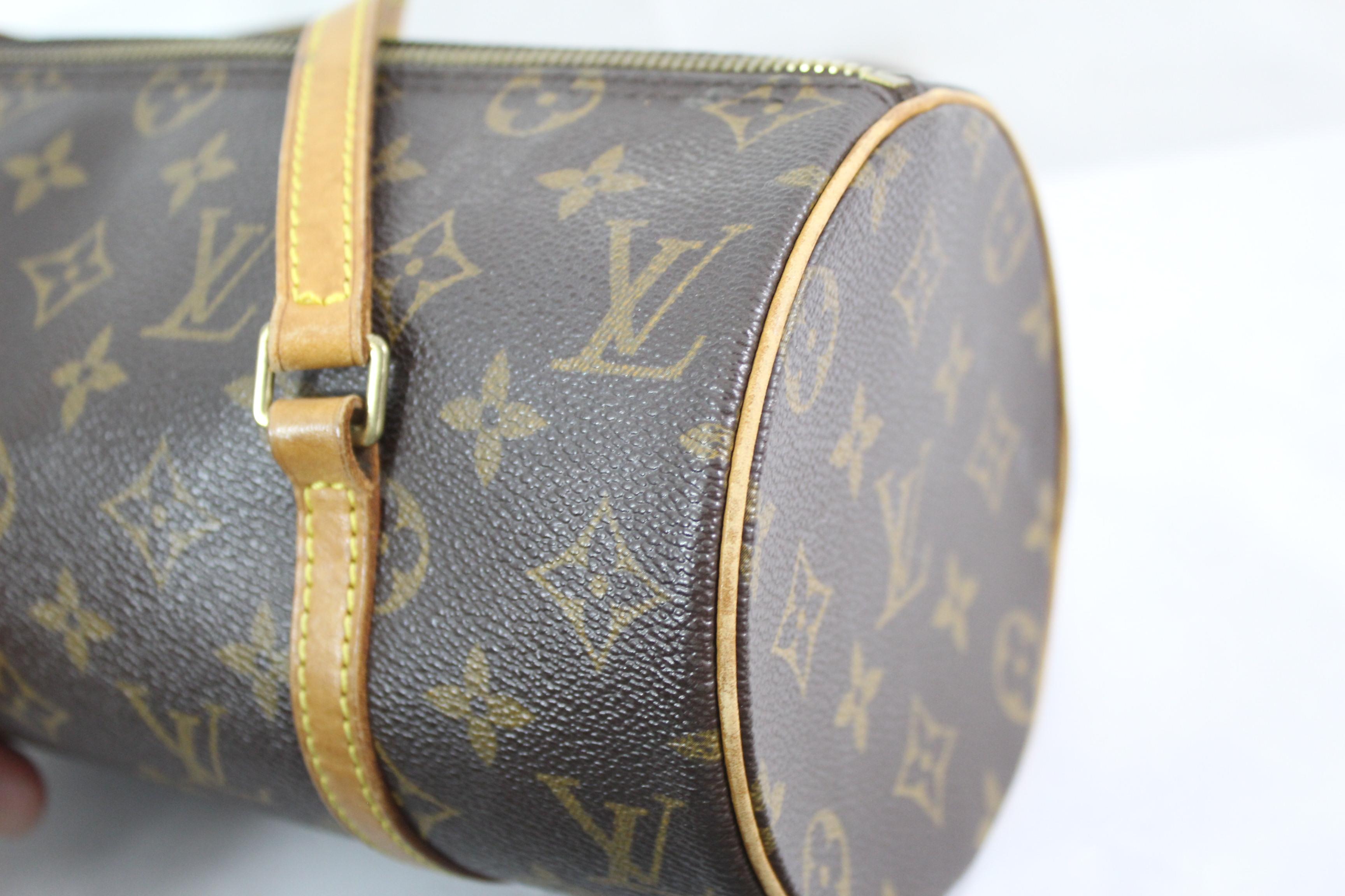 Brown Louis Vuitton Vintage Papillon Bag  PM