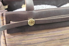 2003 Hermes  Herbag Bag in Vibrato Leather