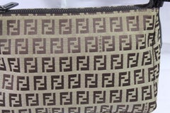 Small Fendi Monogram Bag in Logo type Zucca Canvas