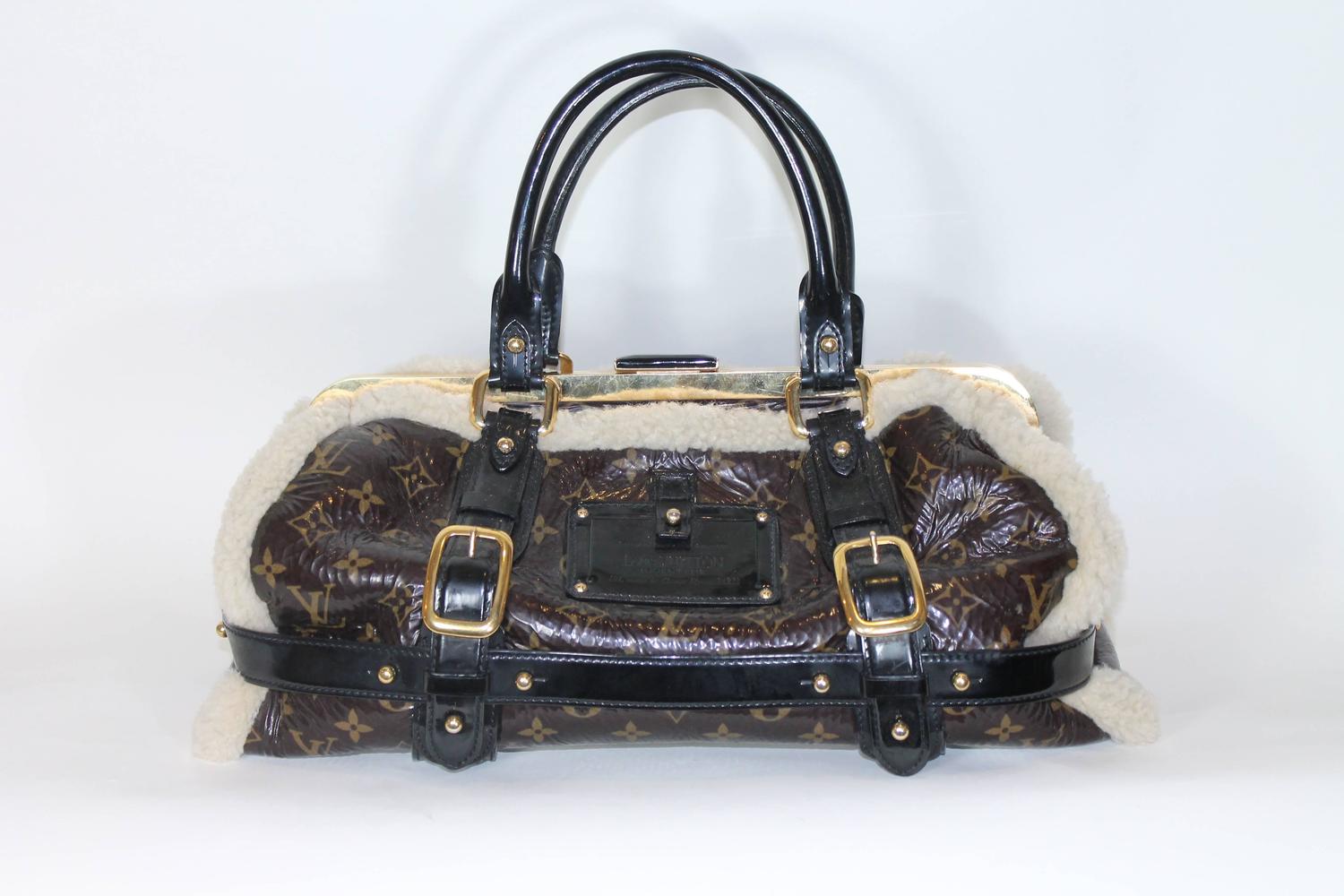shearling louis vuitton bag