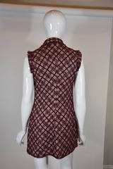 Chanel Houndstooth Sleeveless Jacket, 2008