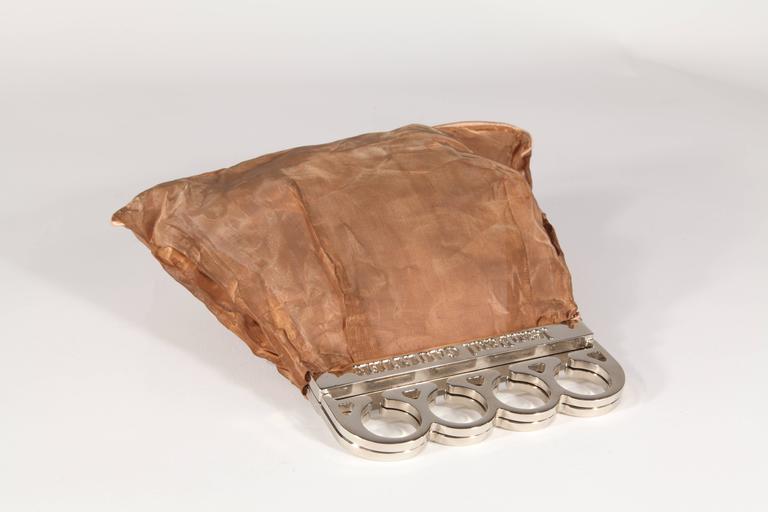 Bronze Brass Knuckle Clutch For Sale at 1stDibs cherry brass knuckle