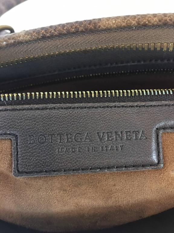 Bottega Veneta Intrecciato Lizard Boston Bag at 1stDibs