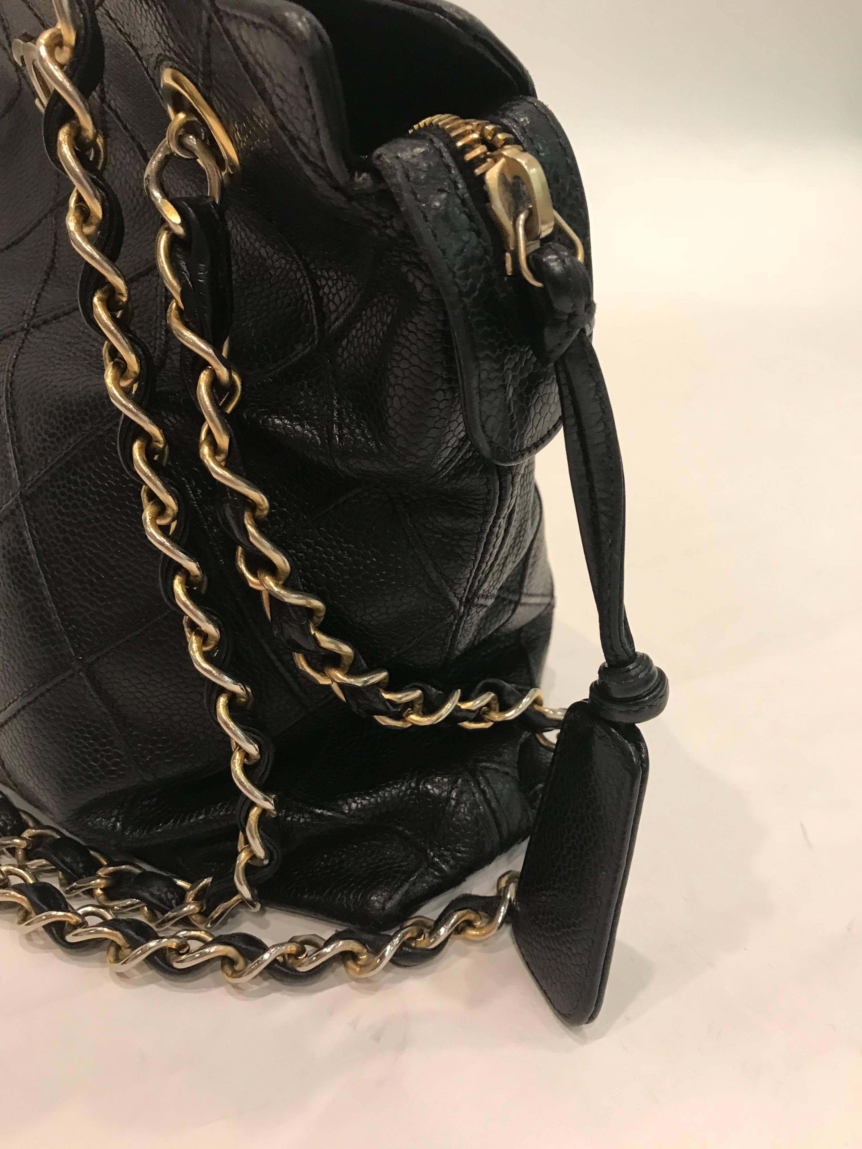 Women's or Men's Chanel Small Quilted Tote