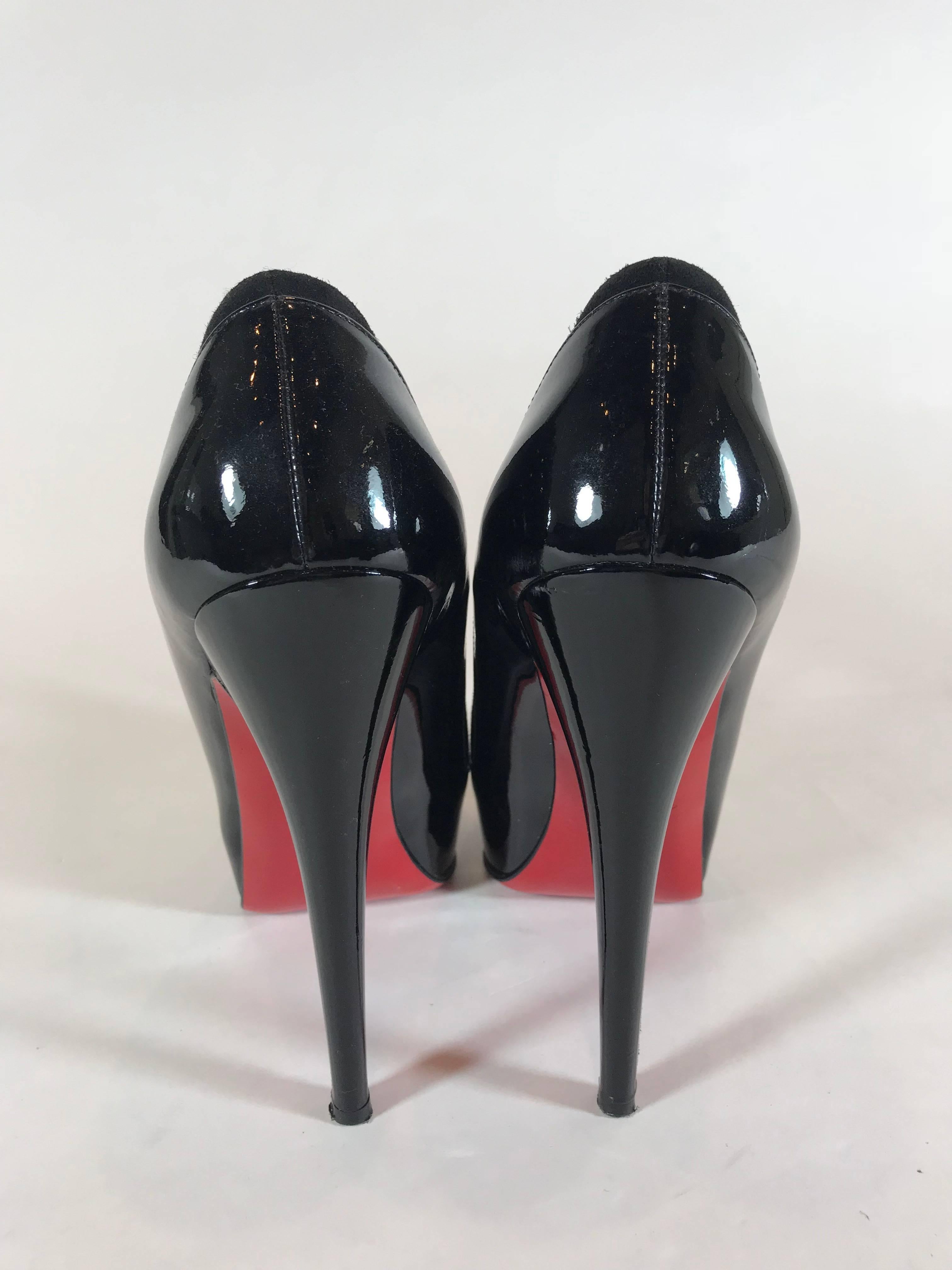 Black Christian Louboutin Asteroid Spike-Toe Pump For Sale