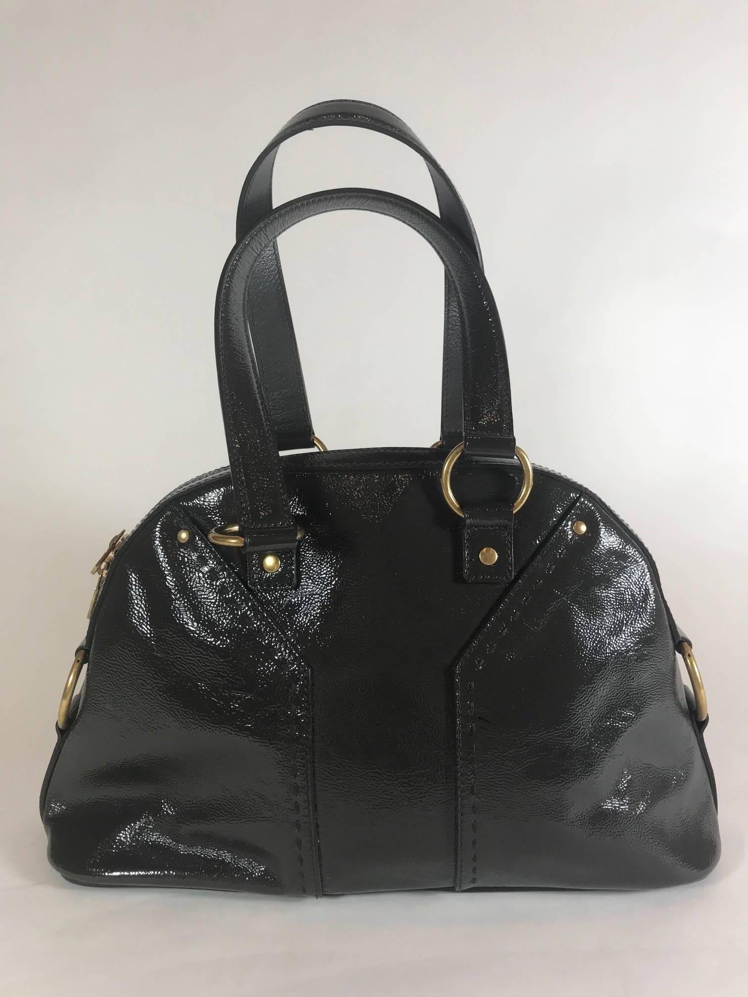 Black Yves Saint Laurent Muse Bag For Sale