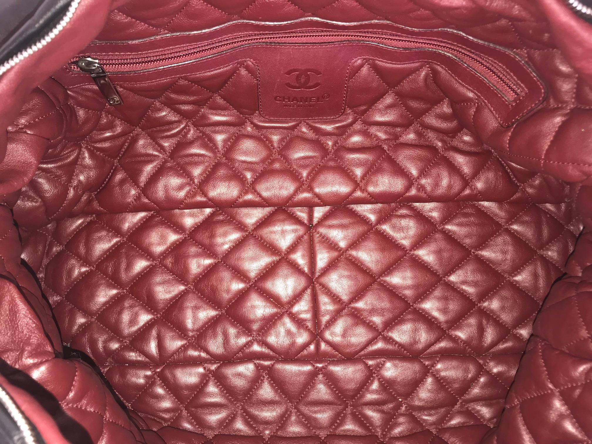  Chanel Large Coco Cocoon Tote For Sale 5