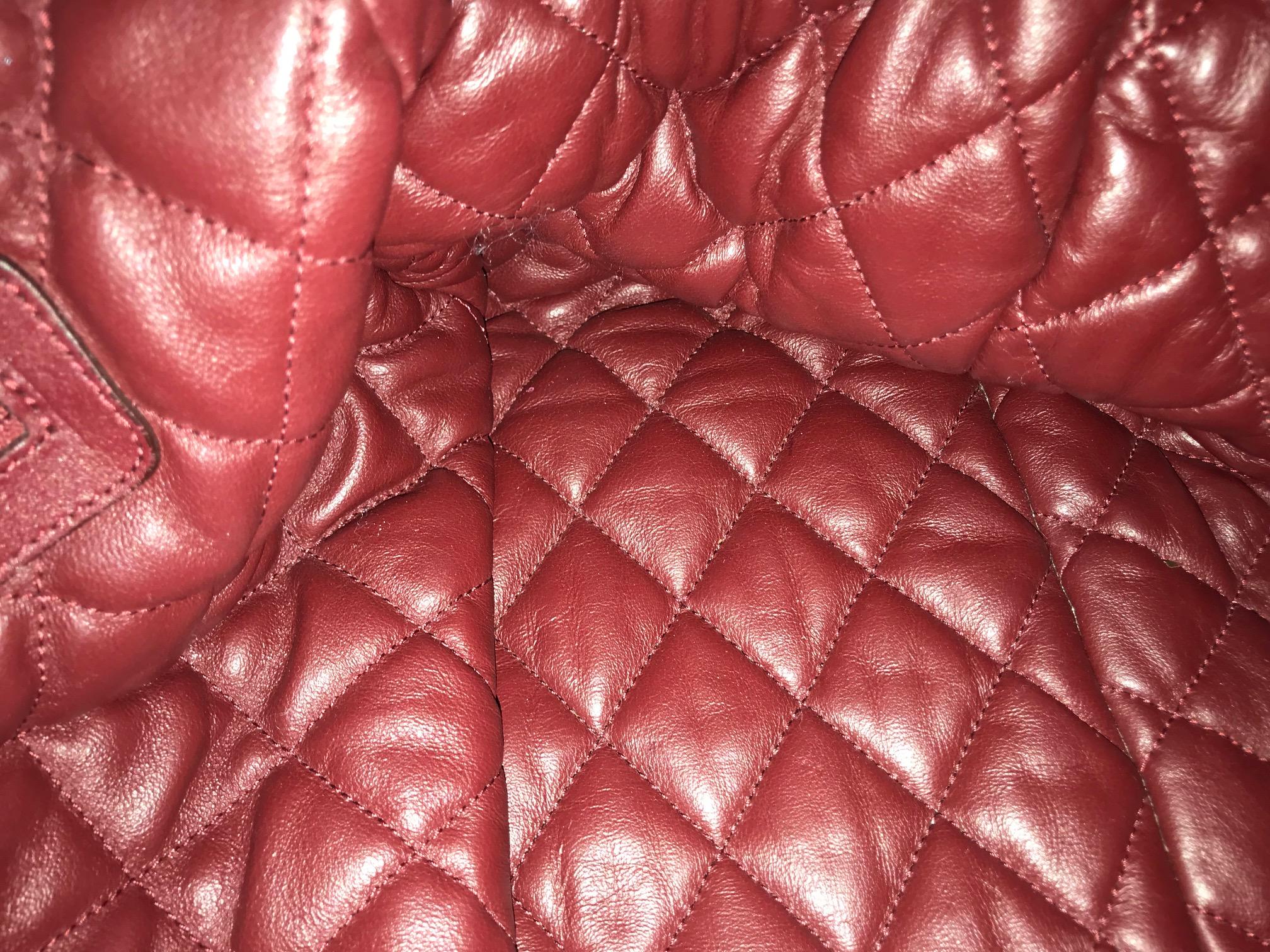  Chanel Large Coco Cocoon Tote For Sale 8