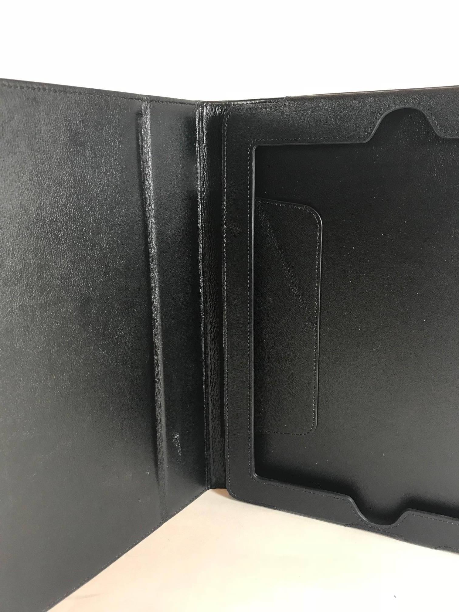 Chanel Black Ipad Case Holder 4