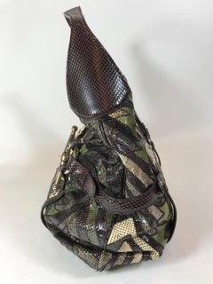 Gucci 85th Anniversary Python Hobo Bag