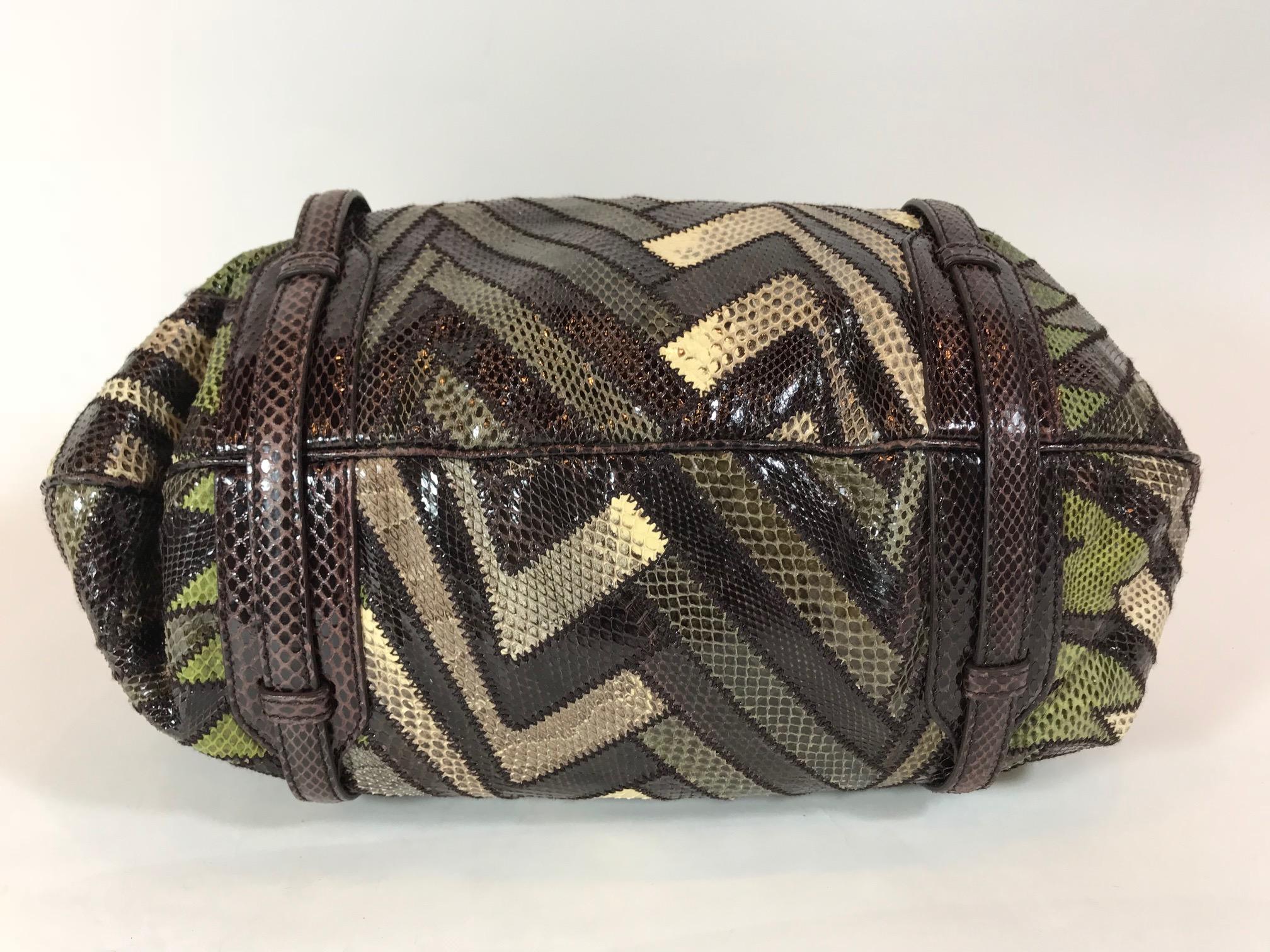 Women's or Men's Gucci 85th Anniversary Python Hobo Bag For Sale