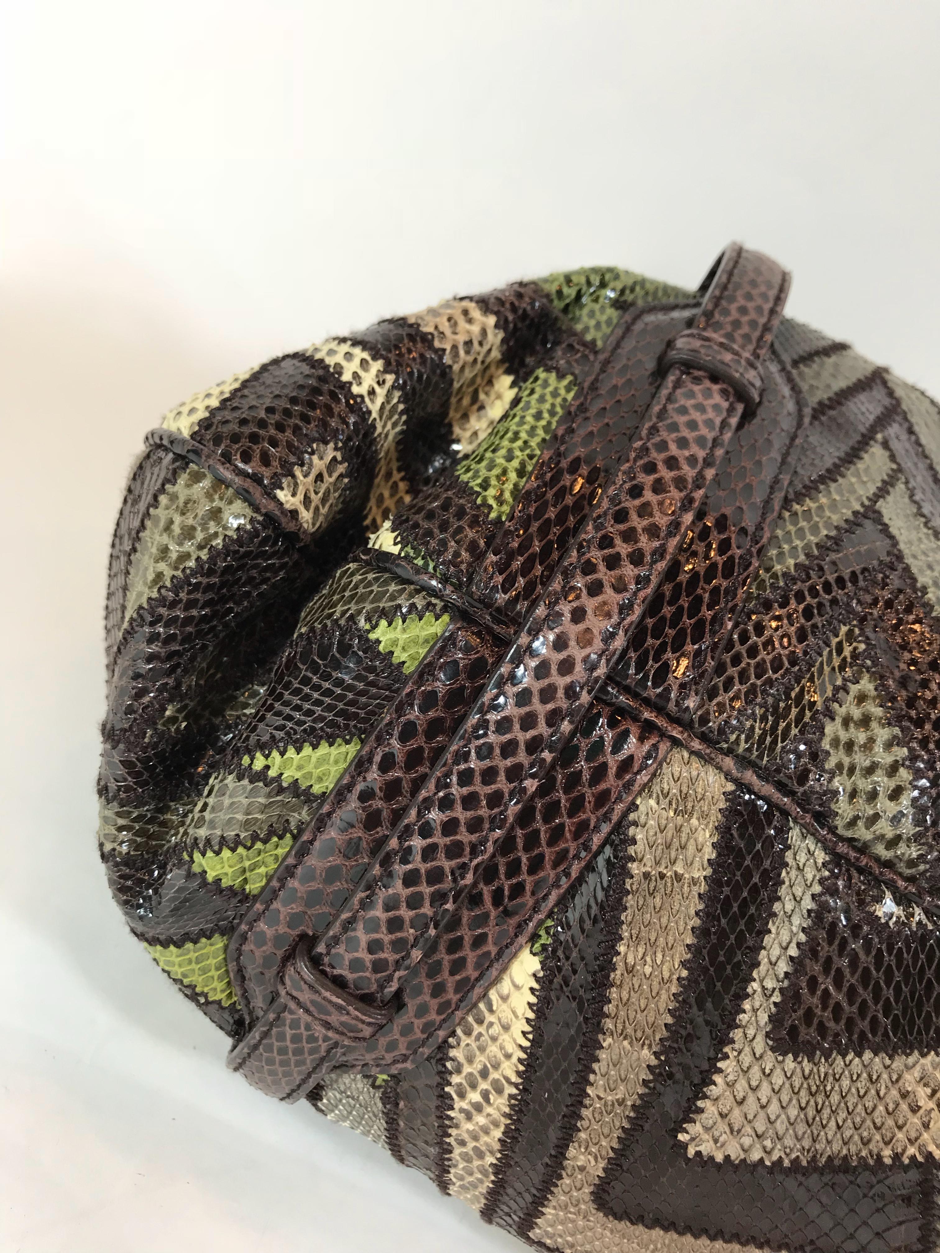 Gucci 85th Anniversary Python Hobo Bag For Sale 2