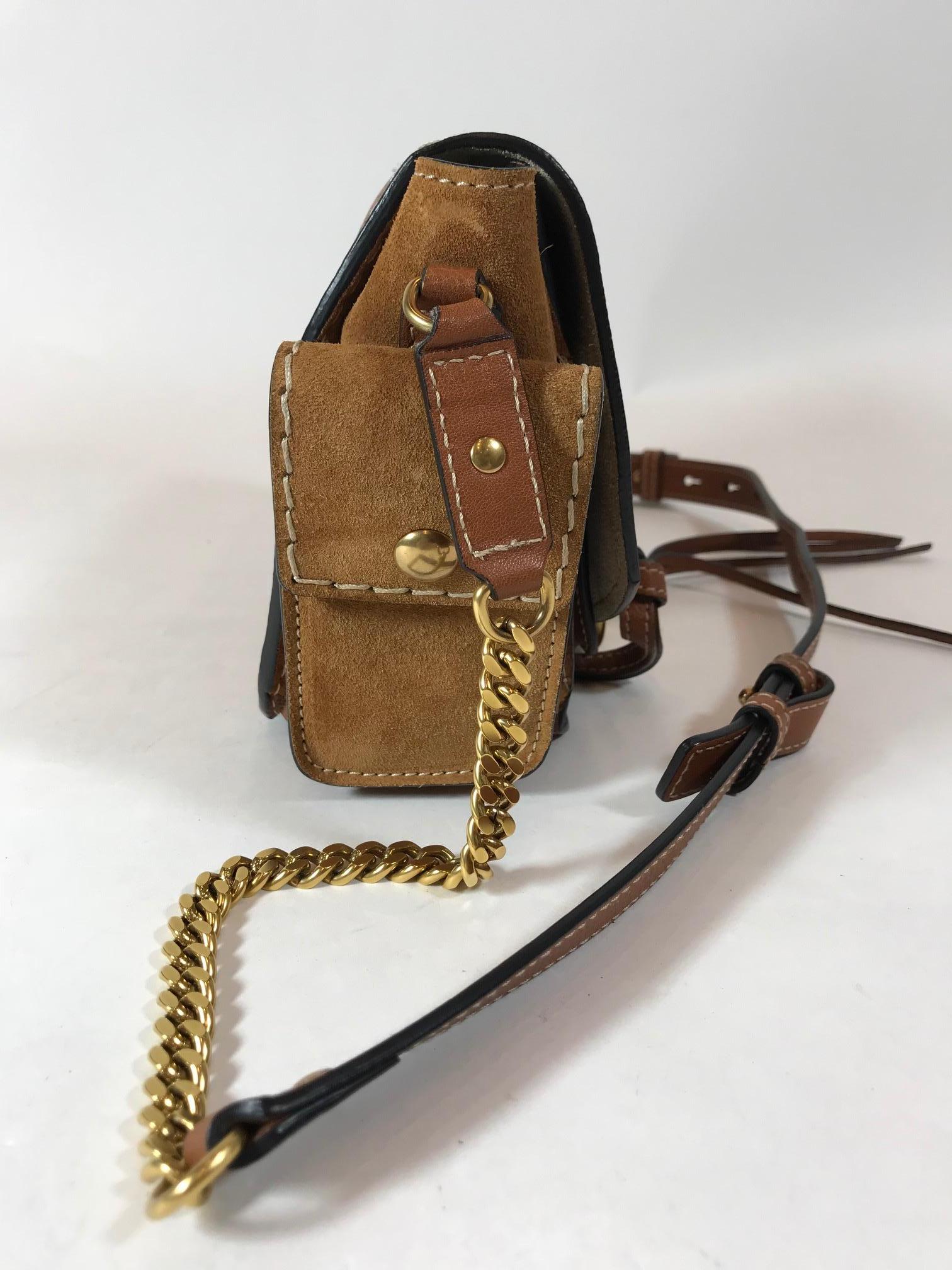Brown Chloé Small Jodie Crossbody Bag For Sale