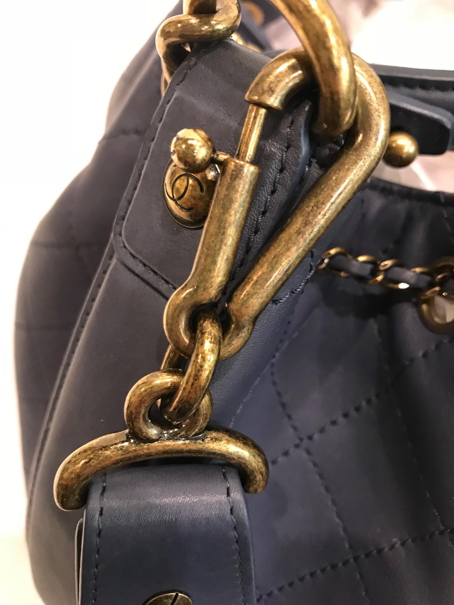 Chanel Paris-Rome Drawstring CC Bag, 2016  For Sale 9