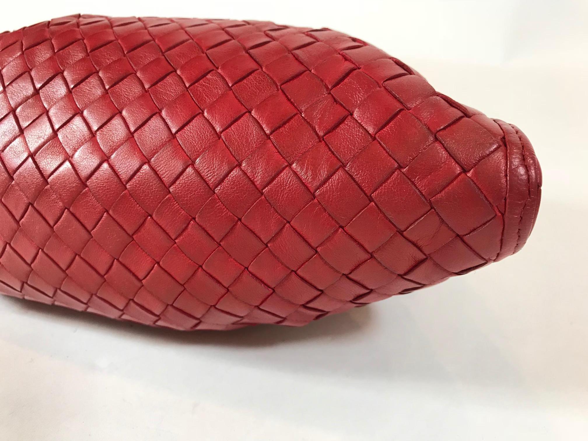 Bottega Veneta Vintage Intrecciato Frame Clutch 1