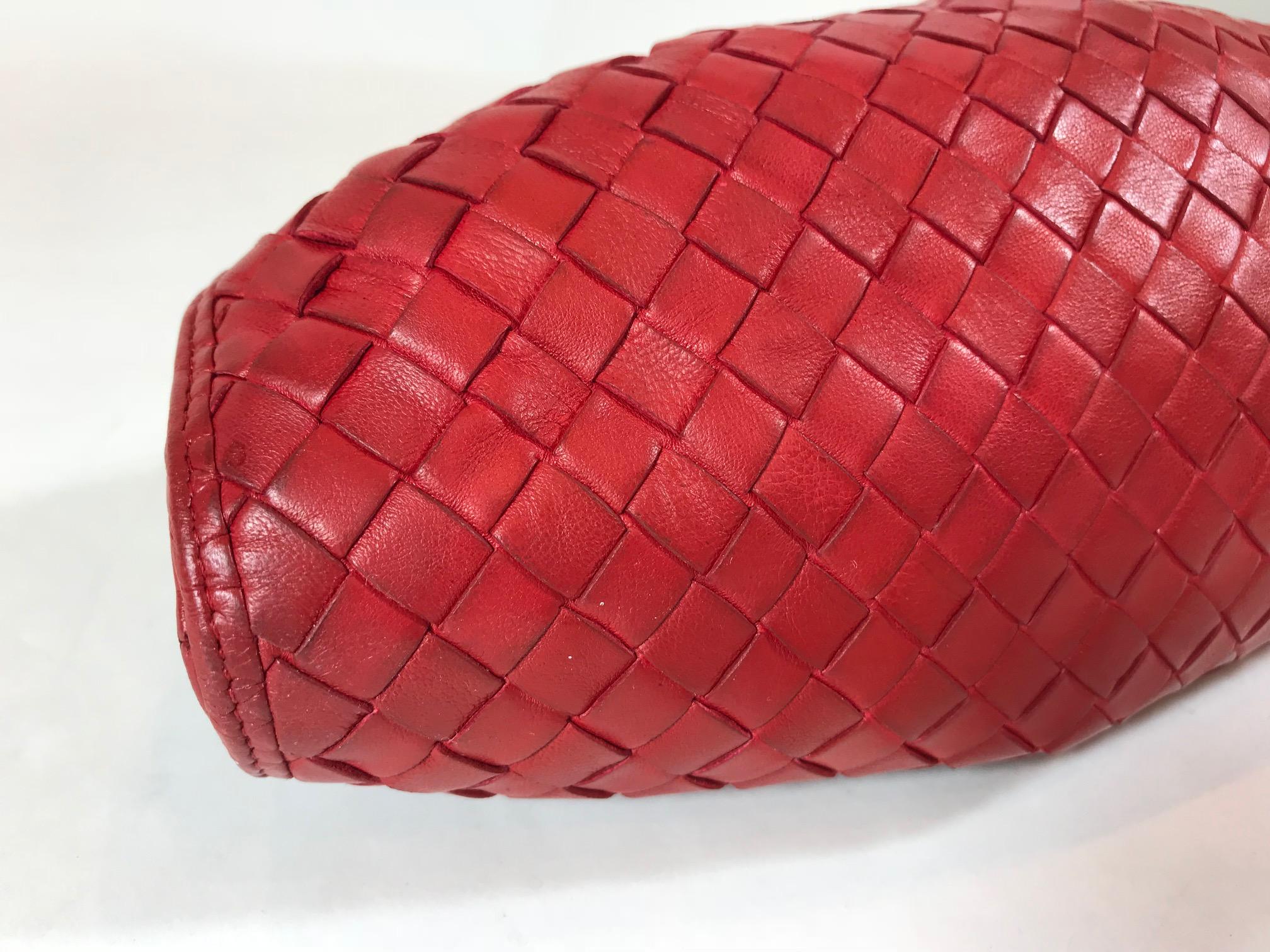 Bottega Veneta Vintage Intrecciato Frame Clutch 2