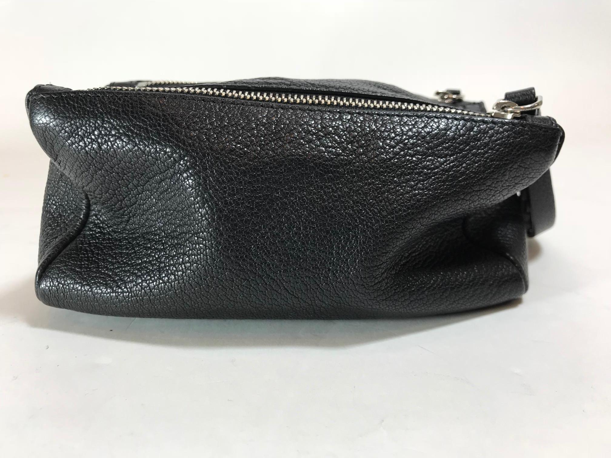 Givenchy Pandora Leather Wristlet In Excellent Condition In Roslyn, NY