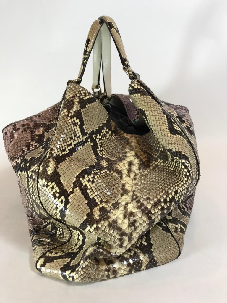 gucci soho python bag