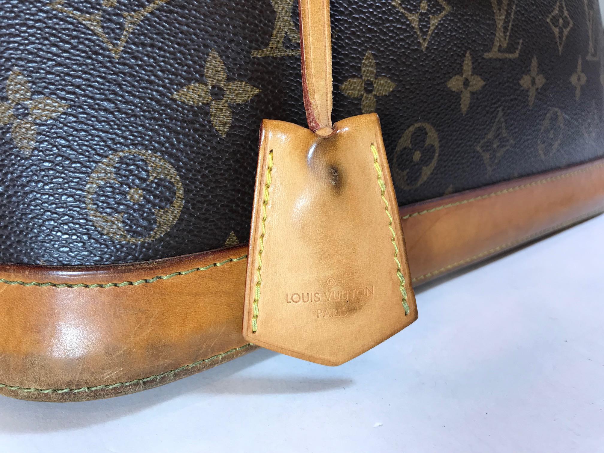 Louis Vuitton Monogram Alma PM Bag For Sale 5