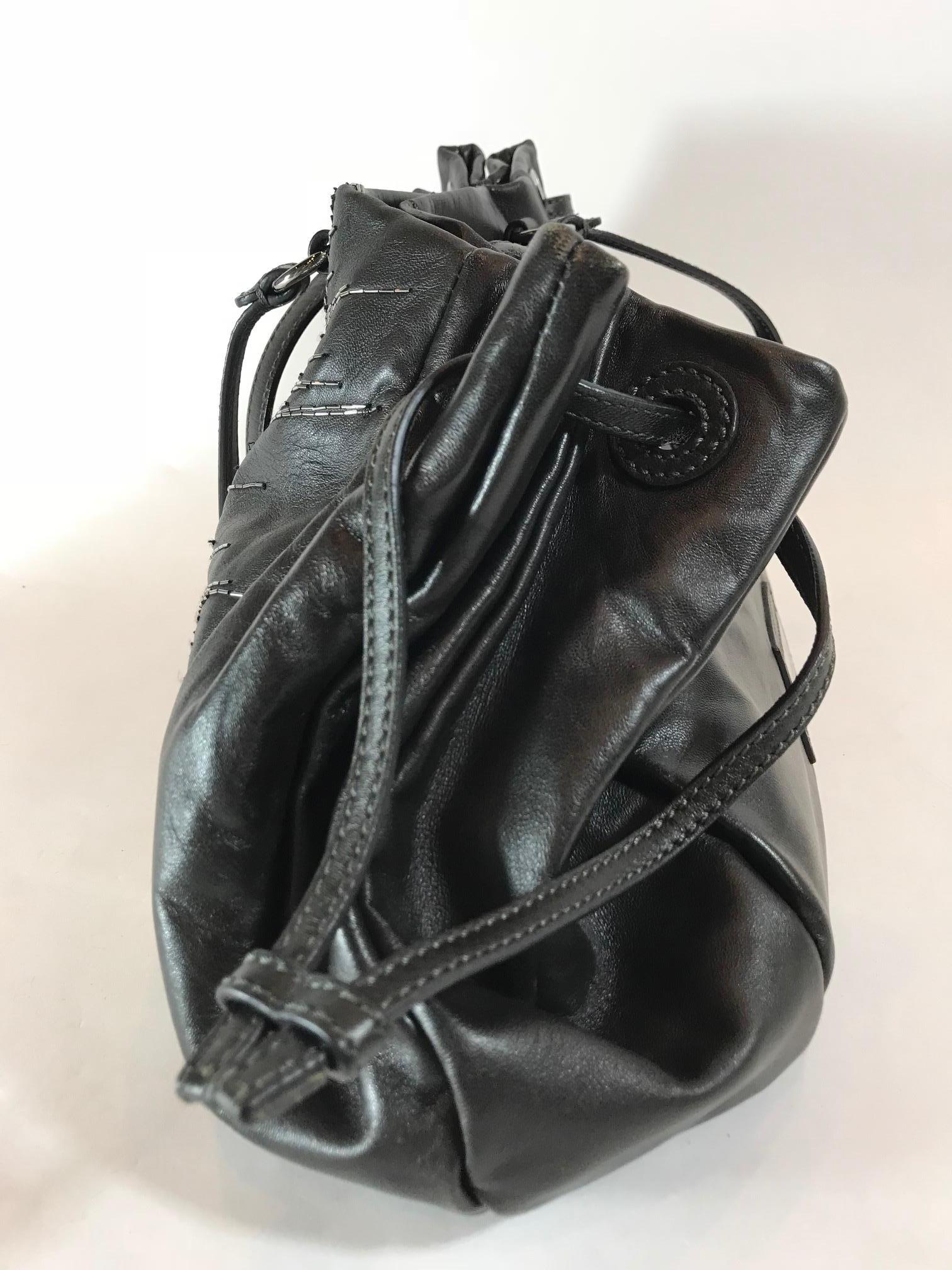 Valentino Metallic Shoulder Bag In Excellent Condition For Sale In Roslyn, NY